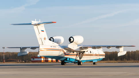 В Забайкалье переброшен самолет-амфибия для тушения лесных пожаров