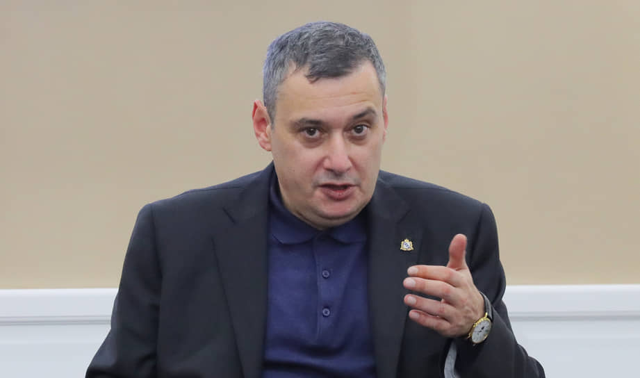 Врио губернатора Курской области Александр Хинштейн
