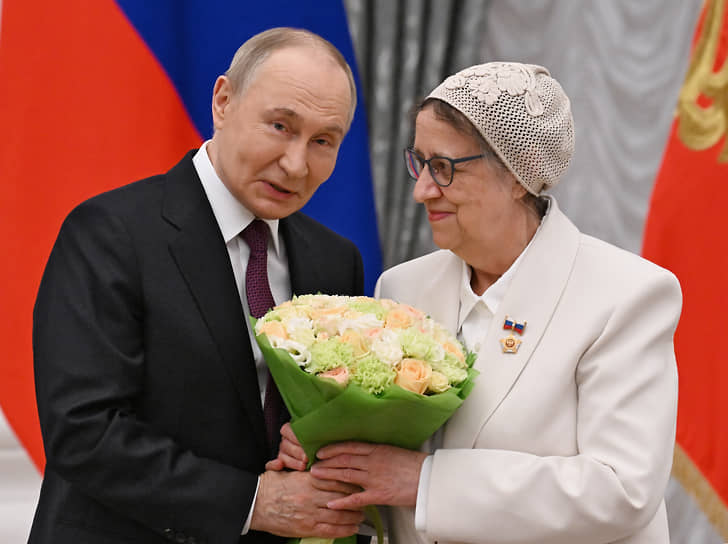Владимир Путин и Мария Ильяшенко