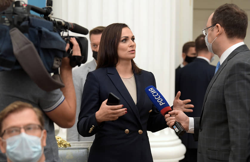 Пресс-секретарь президента Белоруссии Александра Лукашенко Наталья Эйсмонт