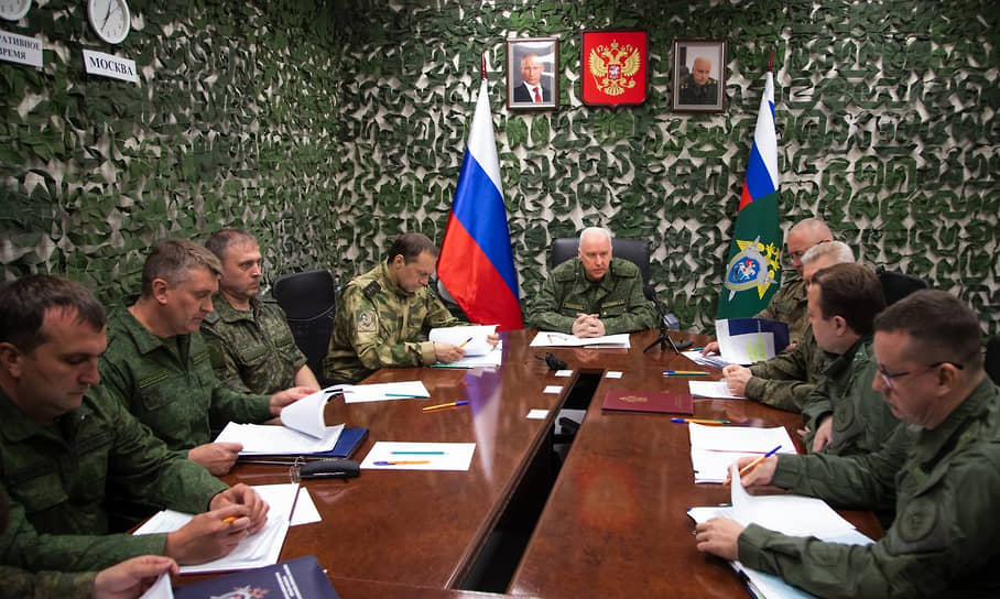 Александр Бастрыкин на оперативном совещании в Луганске