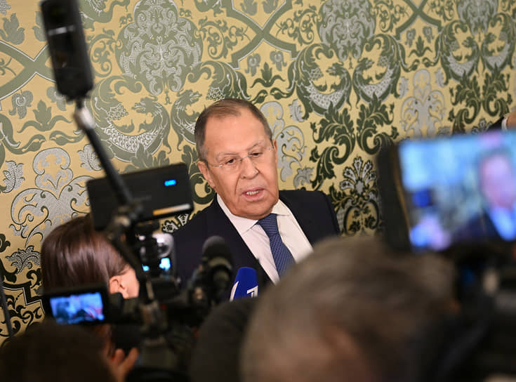 Министр иностранных дел России Сергей Лавров