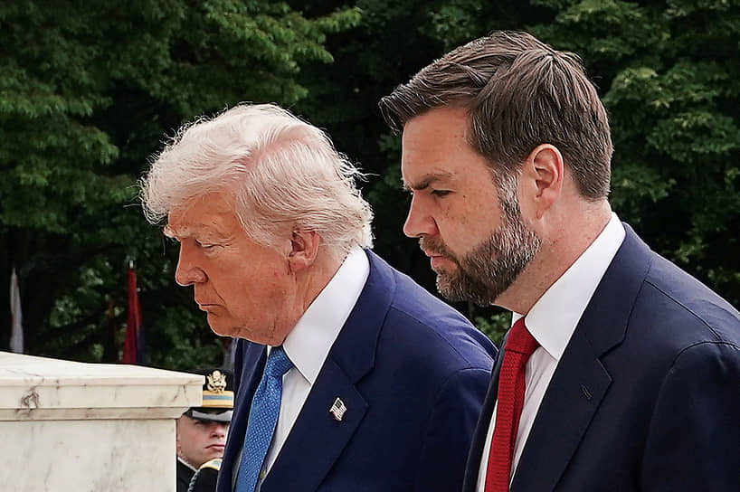 Дональд Трамп и Джей Ди Вэнс
