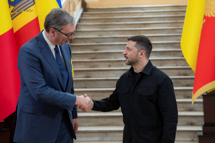Александр Вучич и Владимир Зеленский