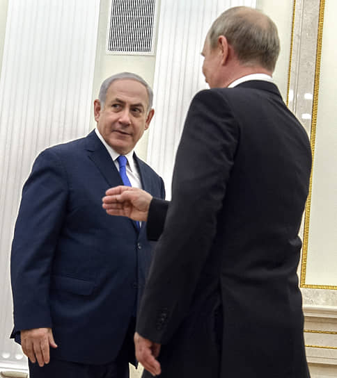 Биньямин Нетаньяху и Владимир Путин