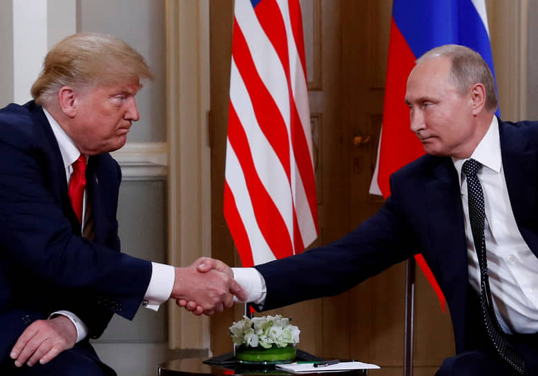 Владимир Путин и Дональд Трамп