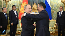 Путин принял в Кремле президента Киргизии