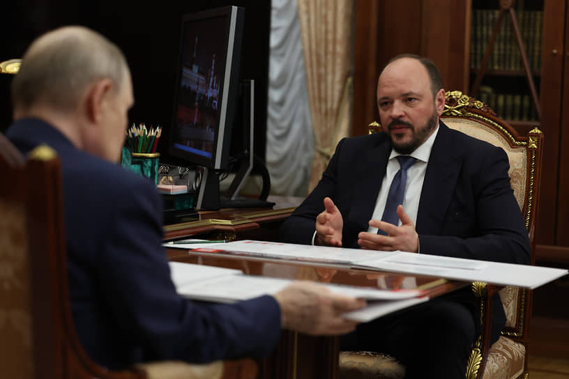 Андрей Гурьев и Владимир Путин