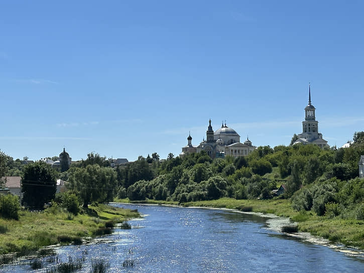 Вид города Торжка (Тверская область)