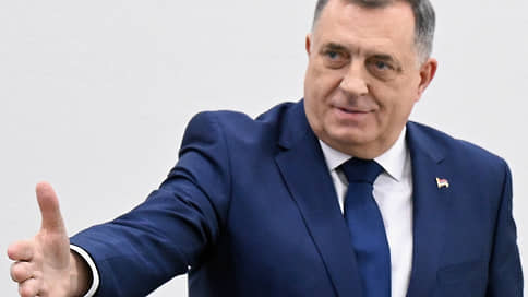 Додик заявил, что не намерен покидать пост главы Республики Сербской