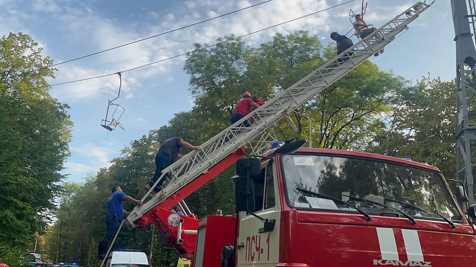 В курортной зоне Нальчика оборвалась канатная дорога