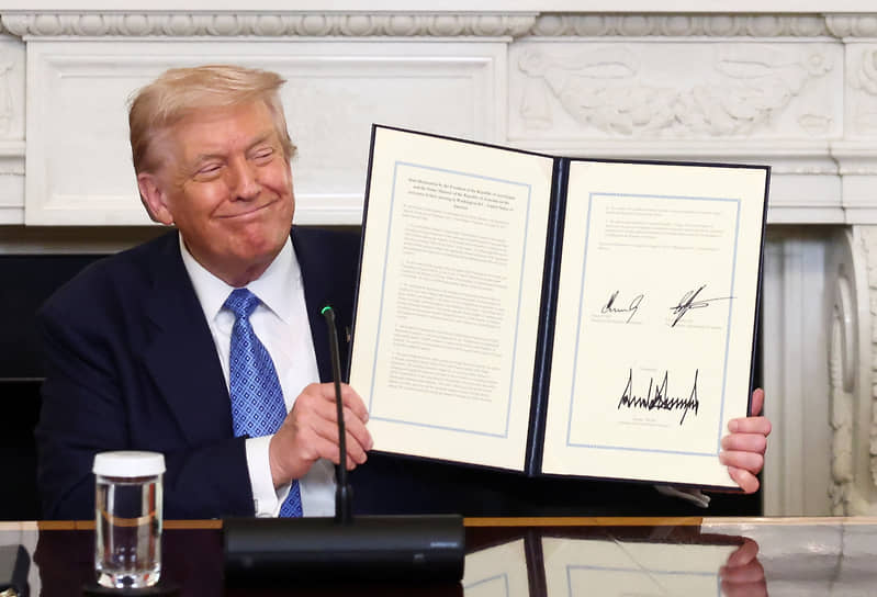 Президент США Дональд Трамп