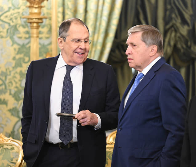 Сергей Лавров (слева) и Юрий Ушаков