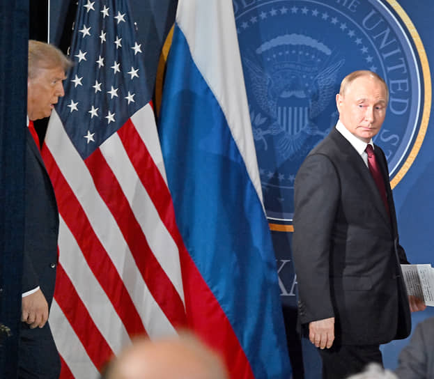 Дональд Трамп и Владимир Путин