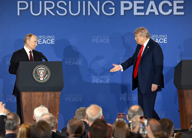 Владимир Путин и Дональд Трамп