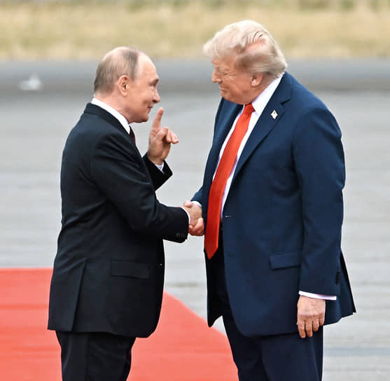 Владимир Путин и Дональд Трамп