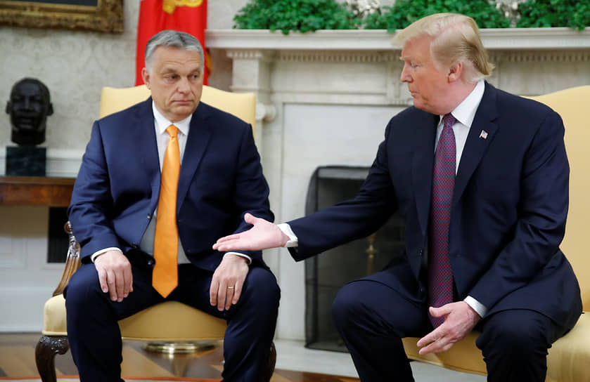 Виктор Орбан и Дональд Трамп