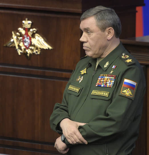 Начальник Генерального штаба ВС РФ Валерий Герасимов