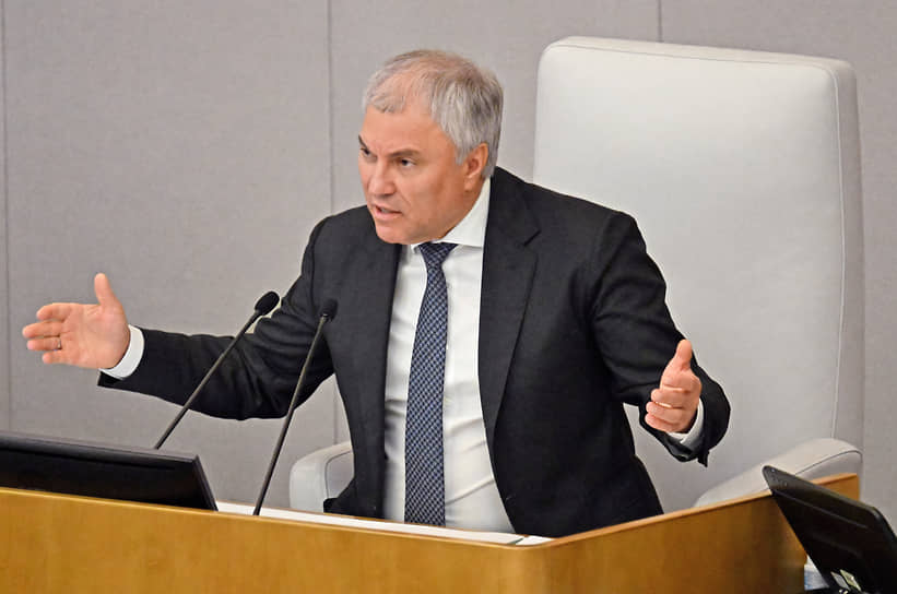 Председатель Госдумы Вячеслав Володин