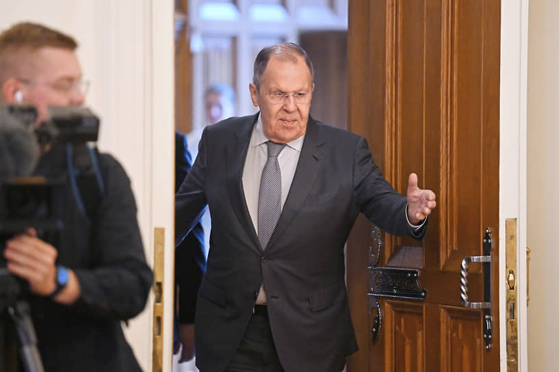 Министр иностранных дел России Сергей Лавров
