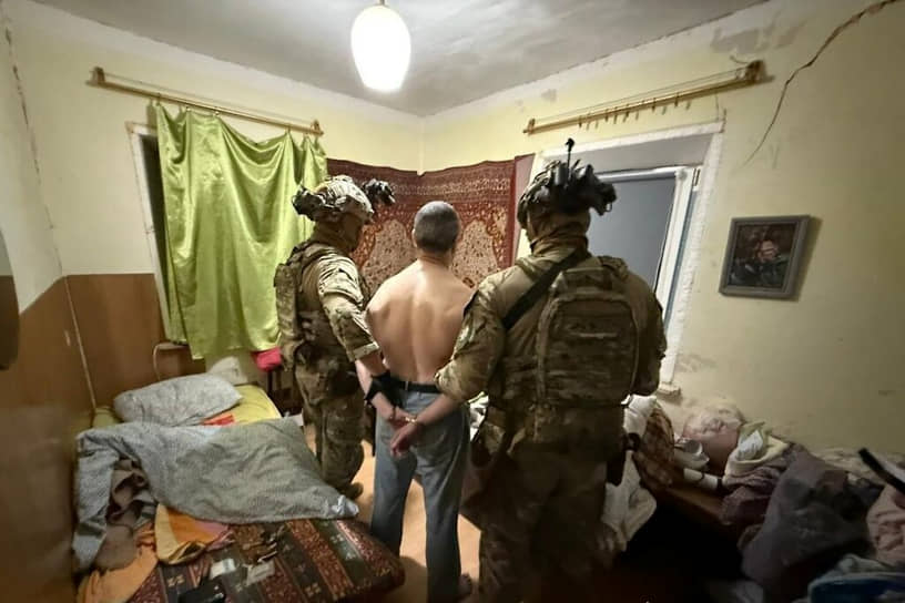 Задержание подозреваемого в убийстве Андрея Парубия