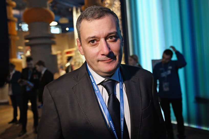 Врио главы Курской области Александр Хинштейн