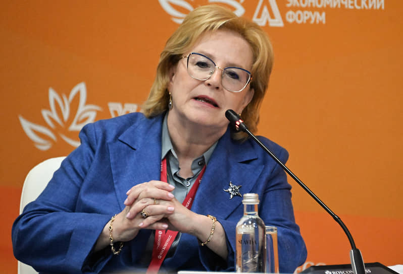 Бывший министр здравоохранения Вероника Скворцова