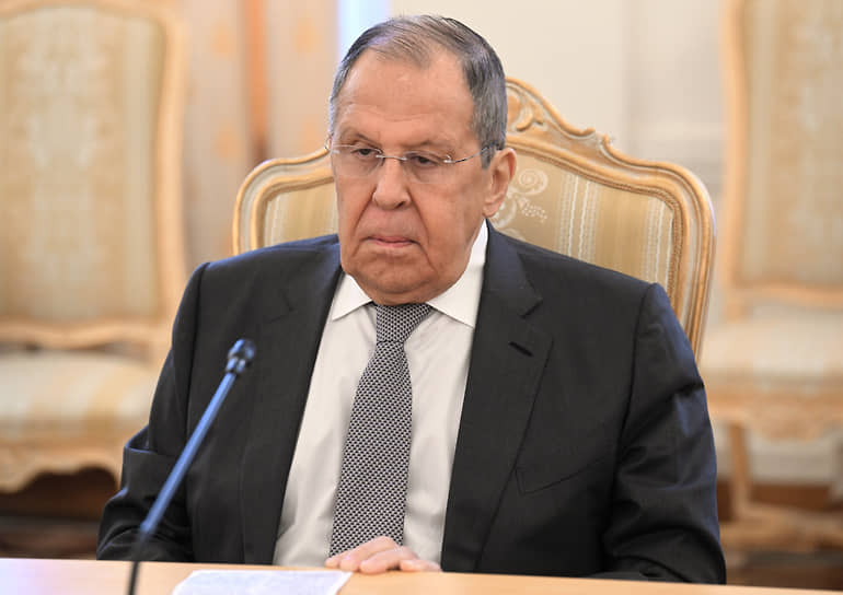 Министр иностранных дел России Сергей Лавров