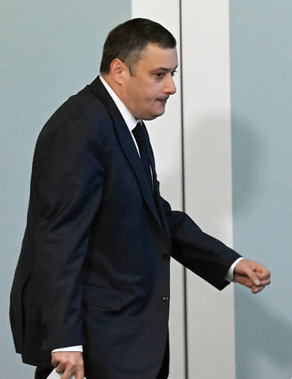 Врио губернатора Курской области Александр Хинштейн