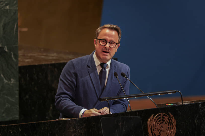 Глава МИД Люксембурга Ксавье Беттель