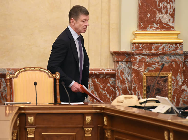 Замглавы администрации президента Дмитрий Козак