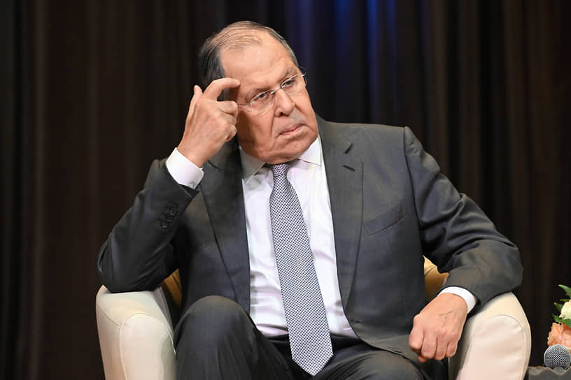 Министр иностранных дел России Сергей Лавров