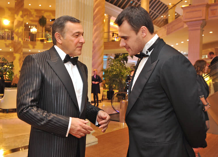 Президент группы компаний Crocus Group Араз Агаларов (слева) и вице-президент Эмин Агаларов