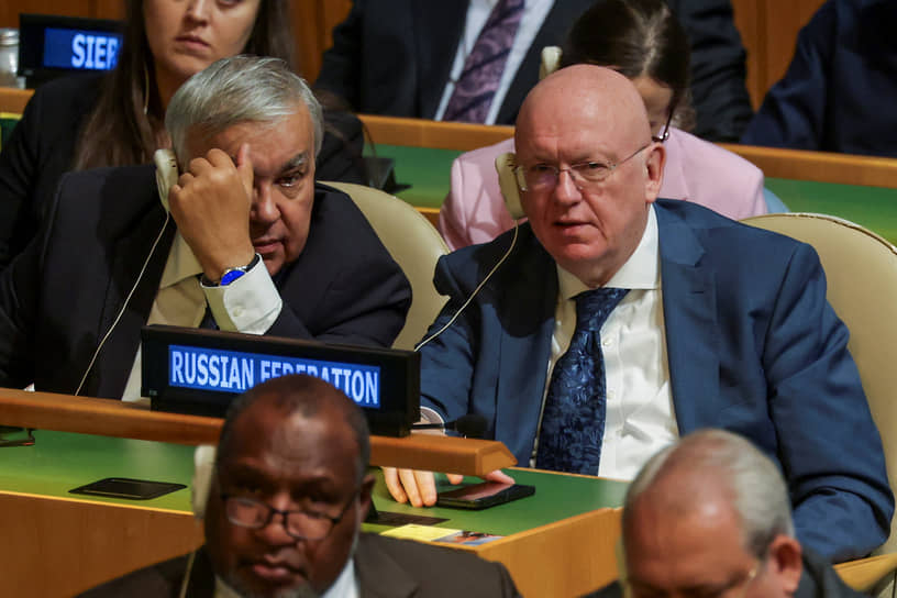Постпред РФ при ООН Василий Небензя
