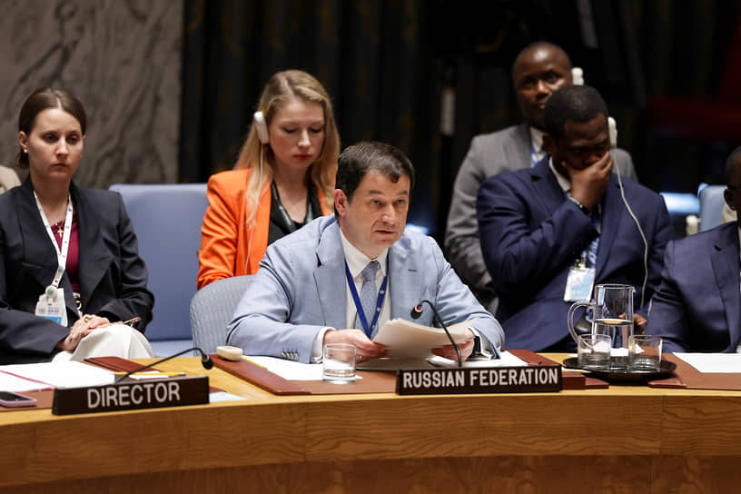Первый заместитель постпреда РФ при ООН Дмитрий Полянский