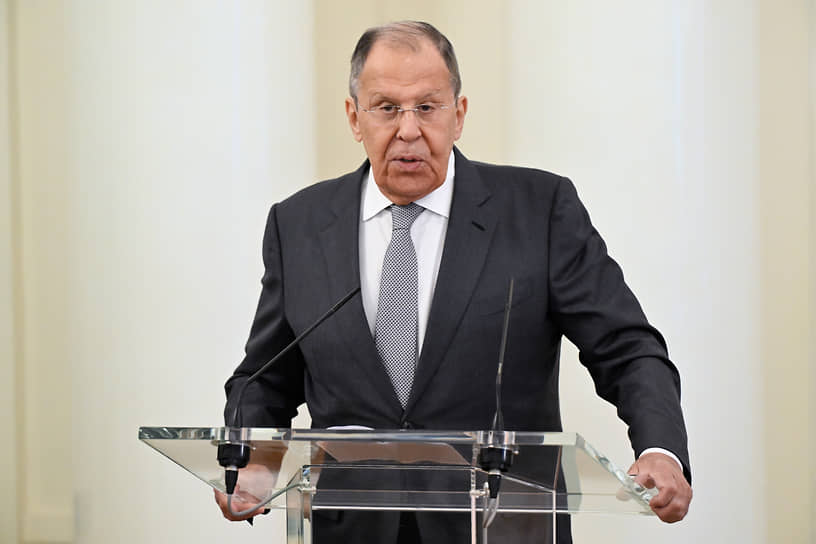 Министр иностранных дел России Сергей Лавров