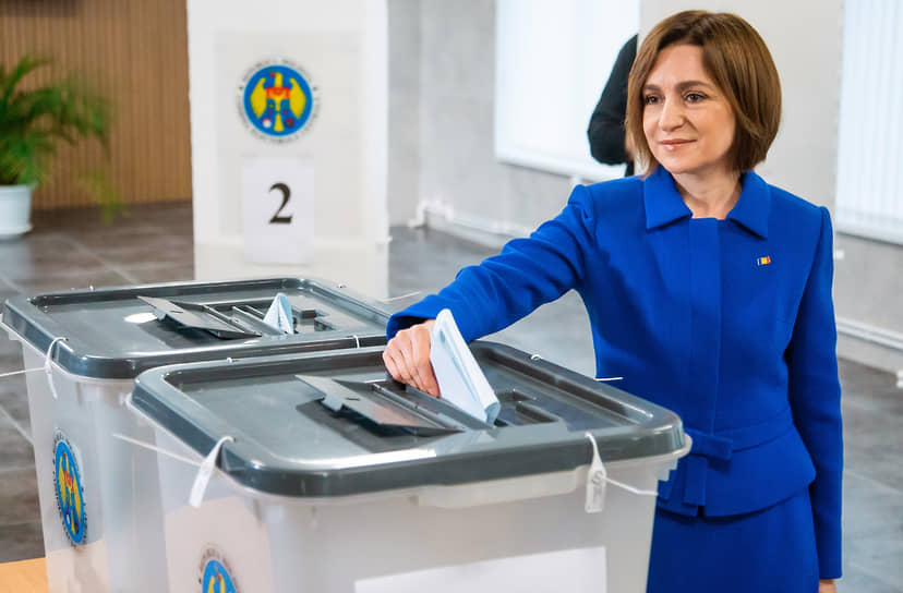 Президент Молдовы Майя Санду