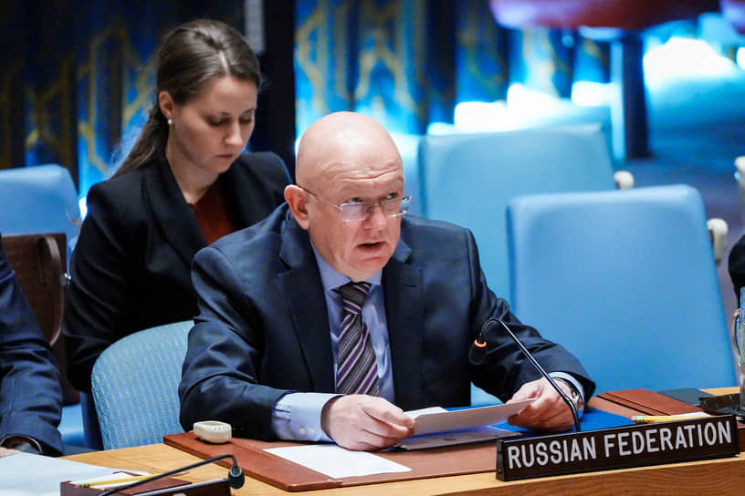 Постоянный представитель России при ООН Василий Небензя