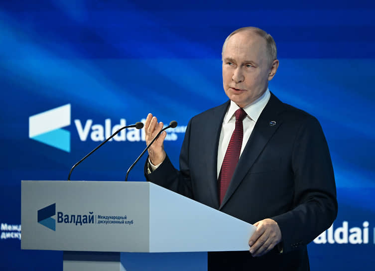 Президент России Владимир Путин