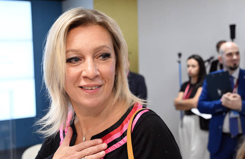 Официальный представитель МИД России Мария Захарова