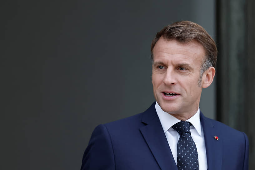 Президент Франции Эмманюэль Макрон