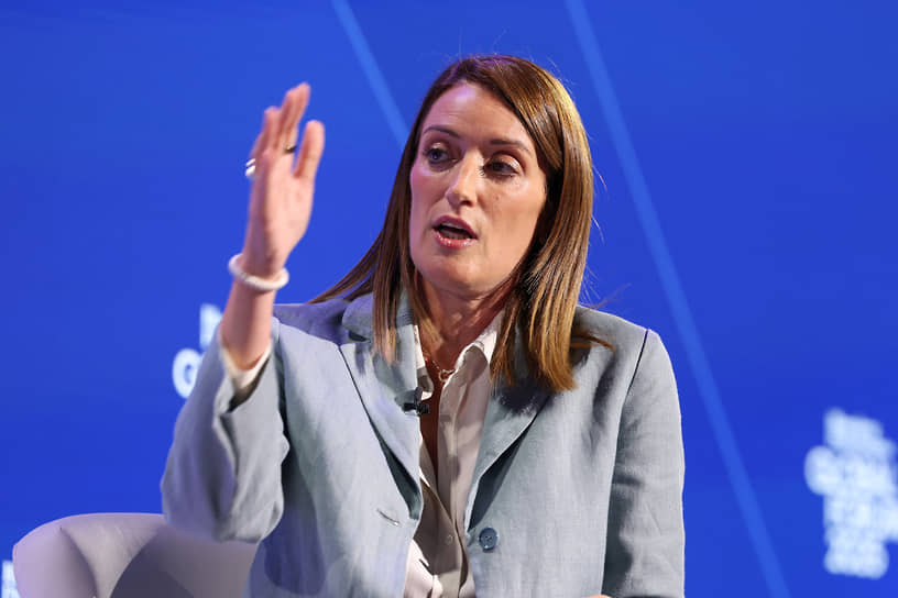 Президент Европейского парламента Роберта Метсола