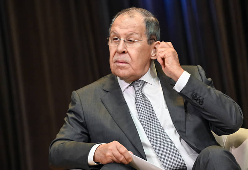 Глава МИД РФ Сергей Лавров