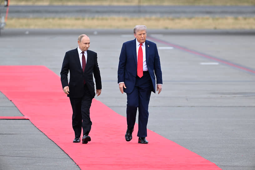 Владимир Путин и Дональд Трамп