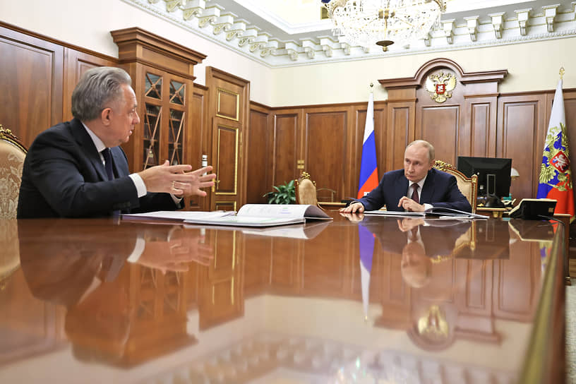 Виталий Мутко и Владимир Путин
