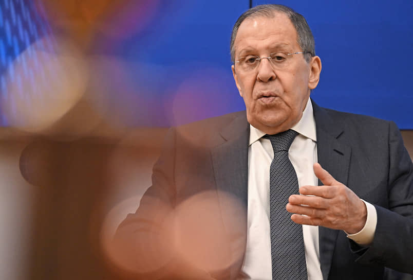 Министр иностранных дел России Сергей Лавров
