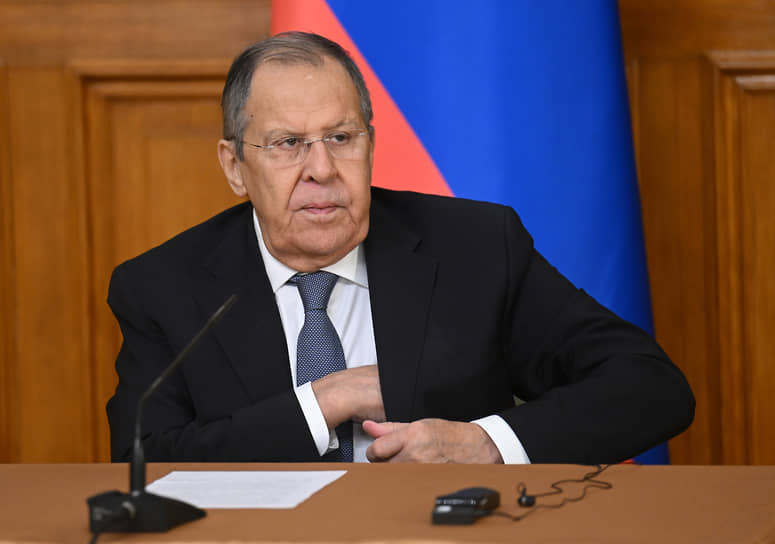 Глава МИД России Сергей Лавров