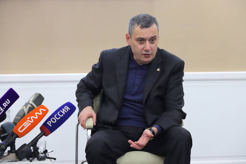 Губернатор Курской области Александр Хинштейн