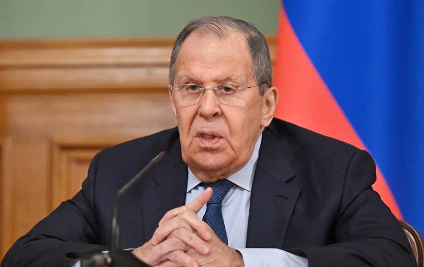 Министр иностранных дел России Сергей Лавров