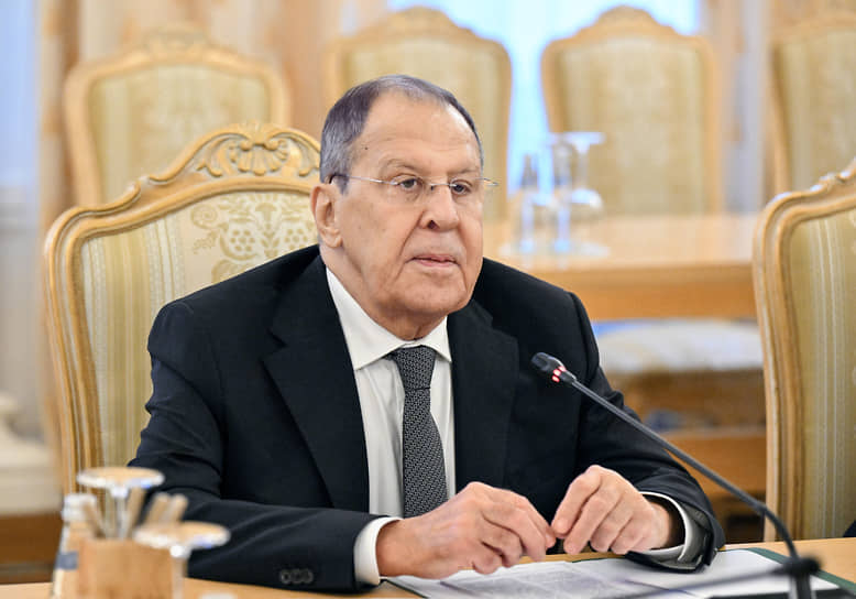 Глава МИД России Сергей Лавров